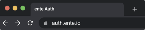 Screenshot of Auth's web app on the browser